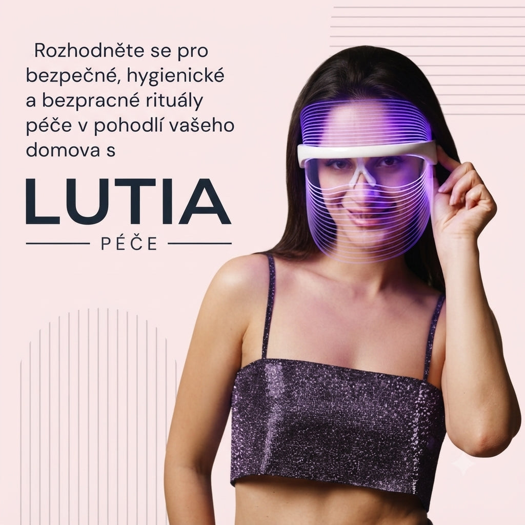 LED Mask with 7 Light Colors | Evening Skin Rejuvenation Routine